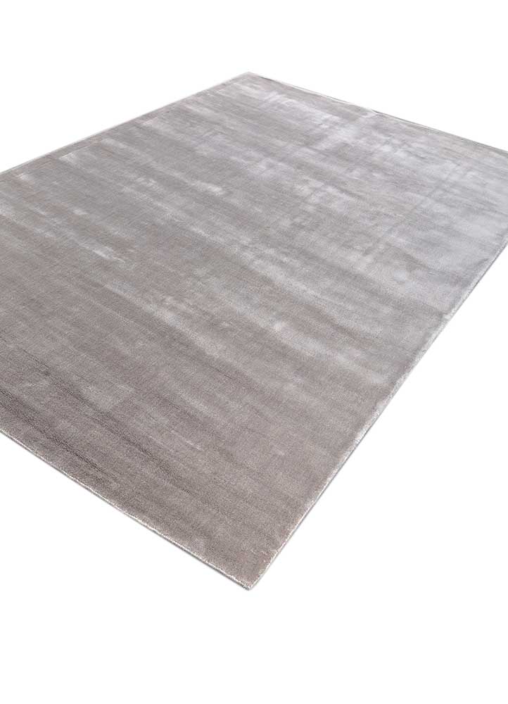 basis grey and black viscose hand loom Rug - FloorShot
